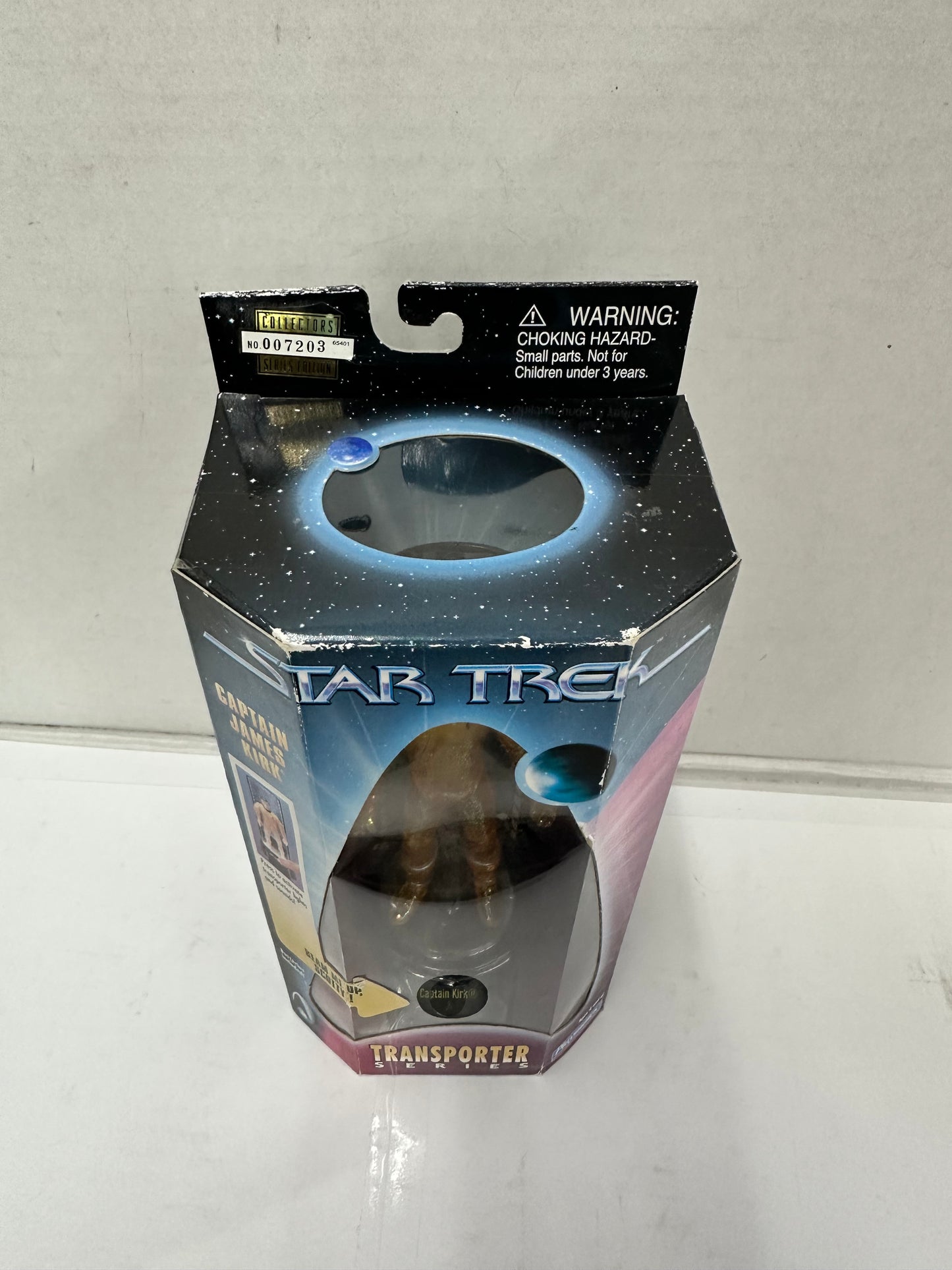 Star Trek Transporter Series Captain Kirk Action Figure Playmates Toys