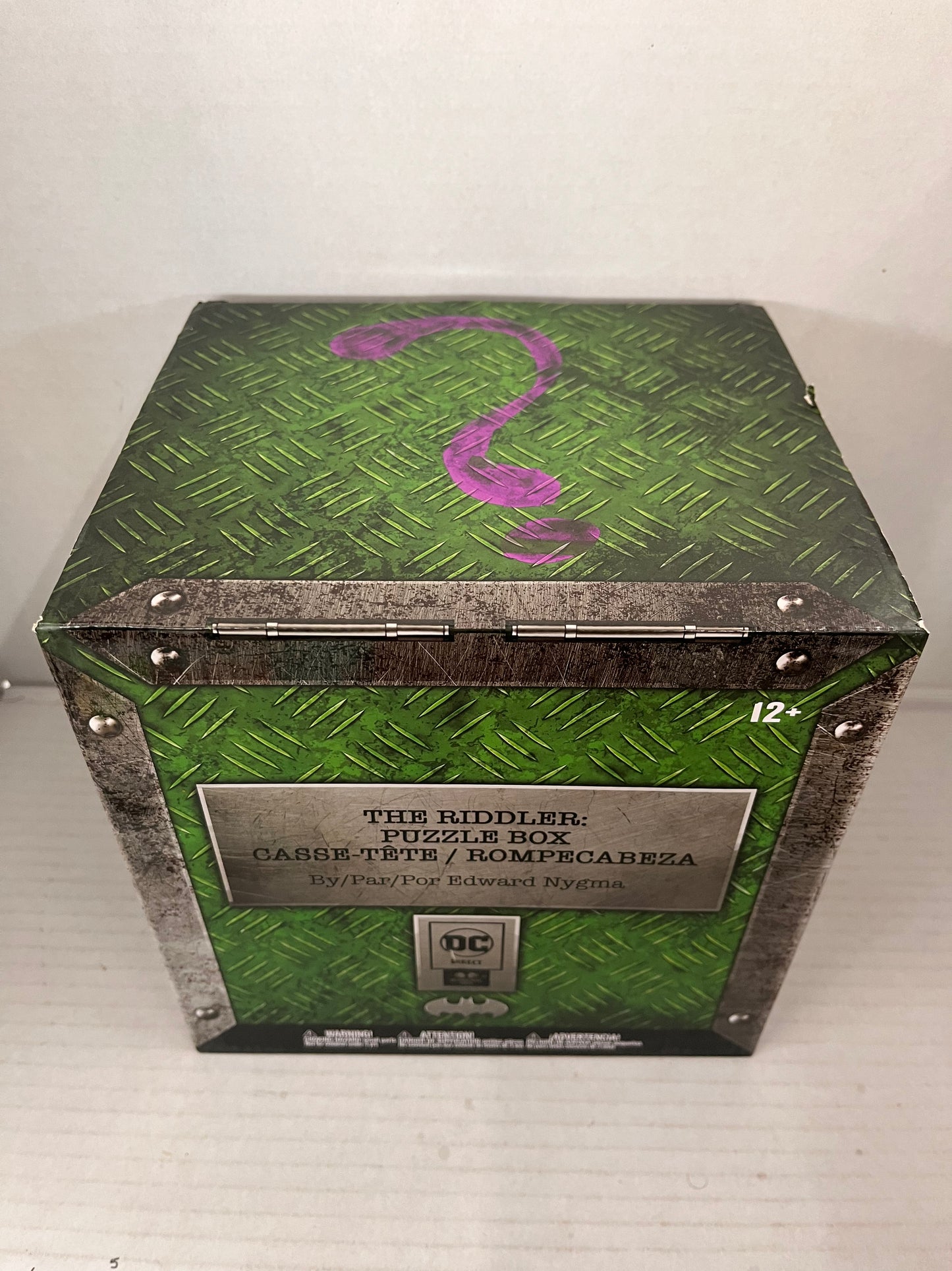 McFarlane Toys The Riddler Puzzle Box DC Comics By Edward Nygma Batman