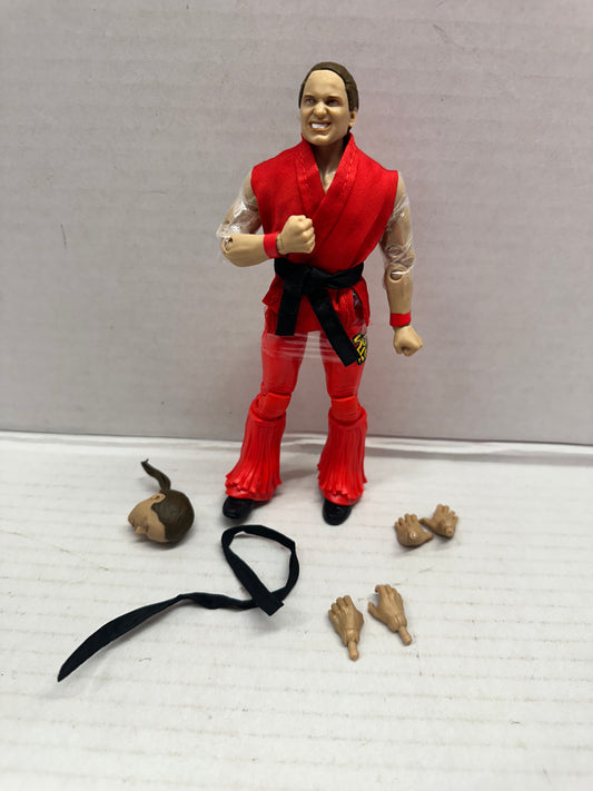 Jazwares AEW x Street Fighter Nick Jackson as Ken Action Figure # 02 Limited Ed