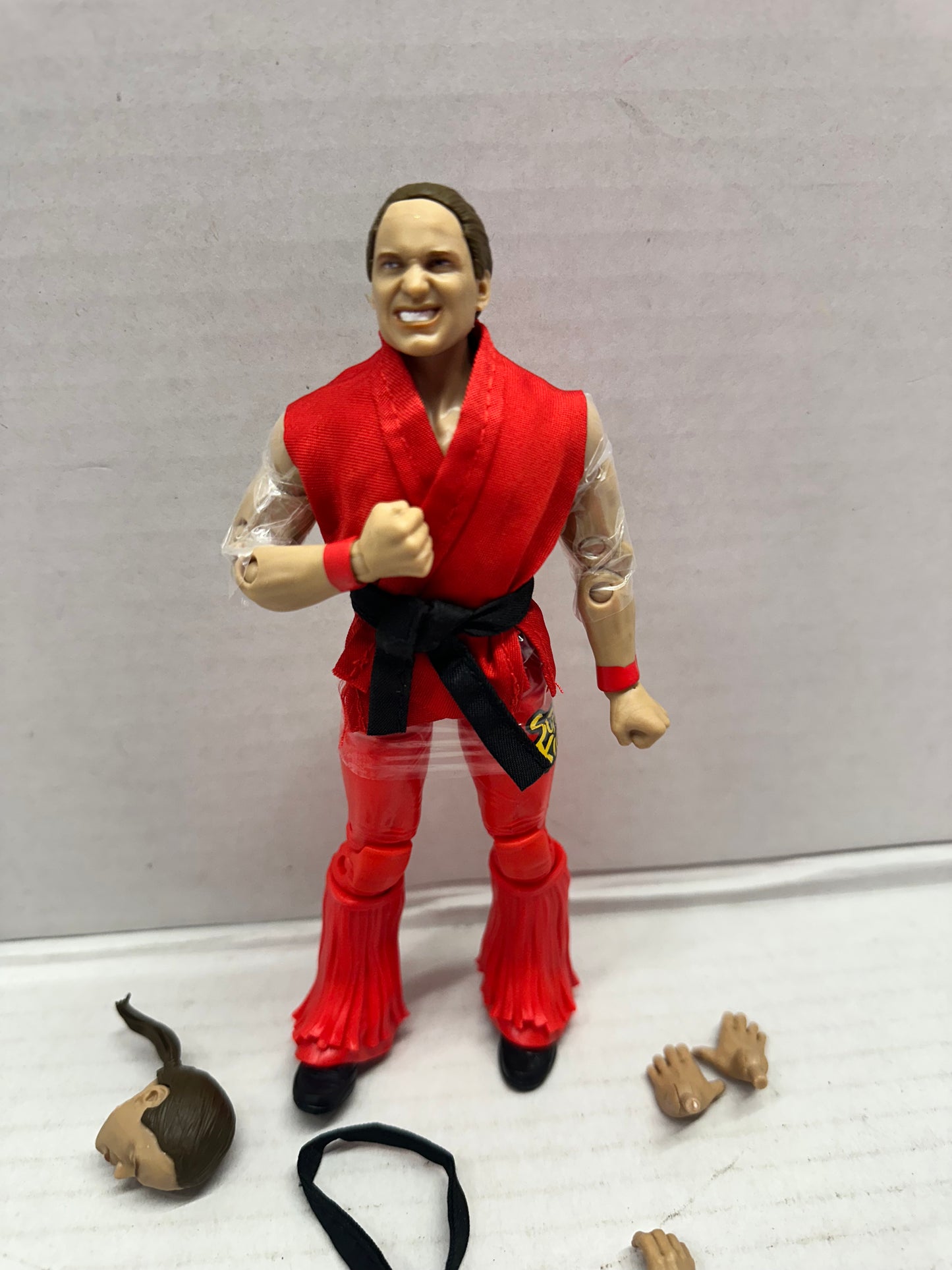 Jazwares AEW x Street Fighter Nick Jackson as Ken Action Figure # 02 Limited Ed