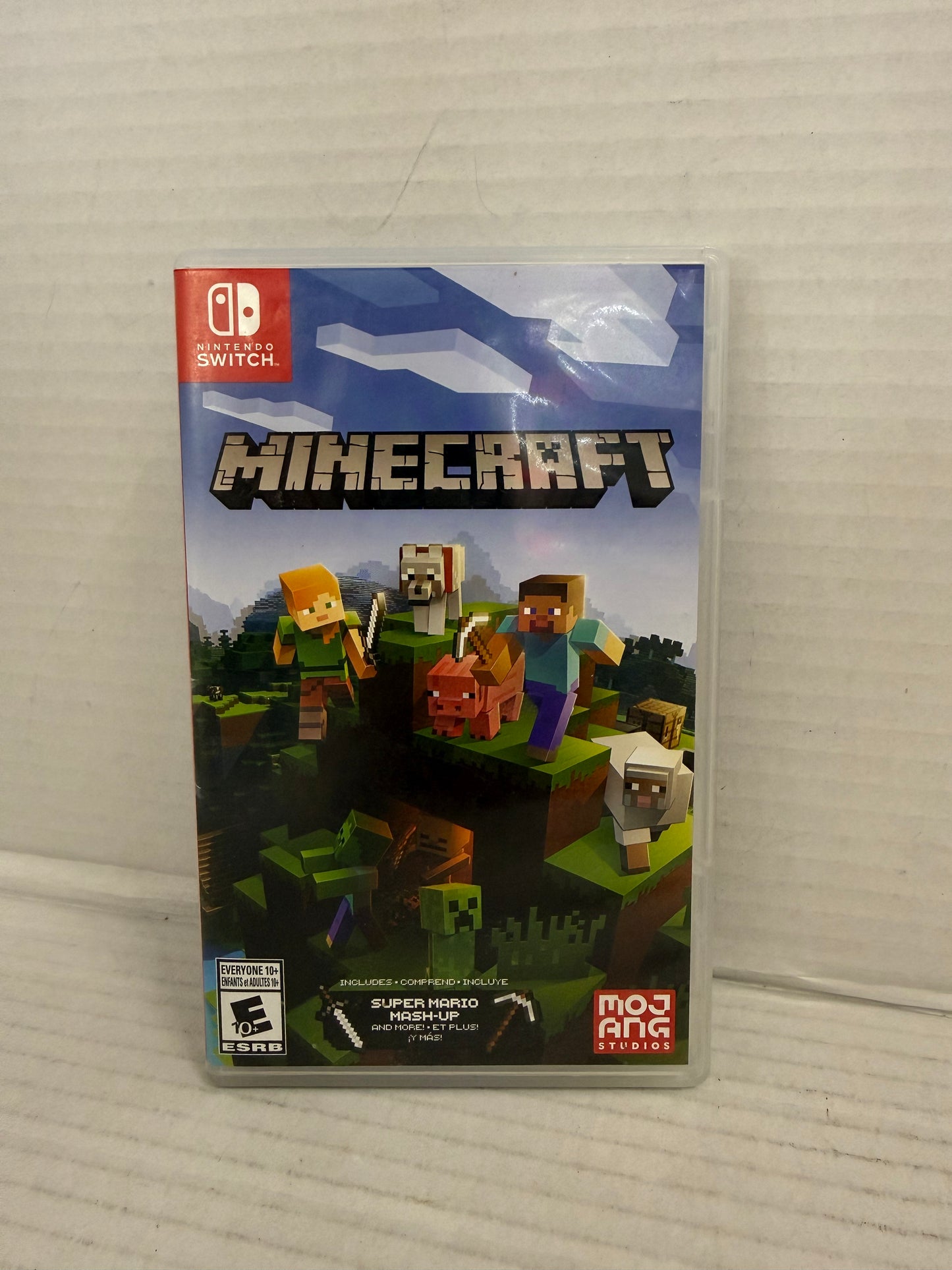 Minecraft (Nintendo Switch, 2017) –Cartridge + Case & Cover