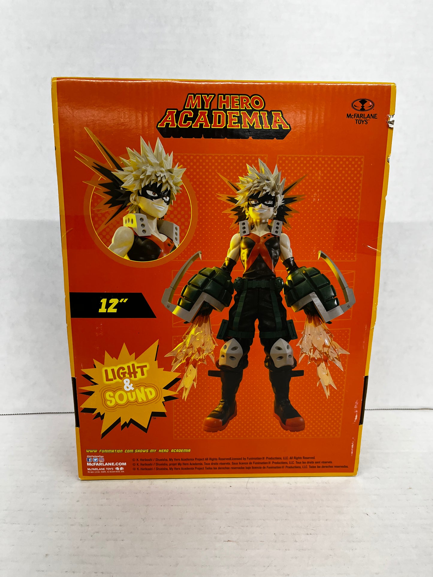 McFarlane Toys Deluxe Action Figure - My Hero Academia -KATSUKI BAKUGO (12 inch)