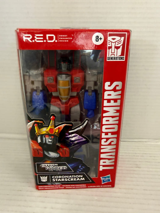 G1 Transformers R.E.D. CORONATION STARSCREAM Hasbro