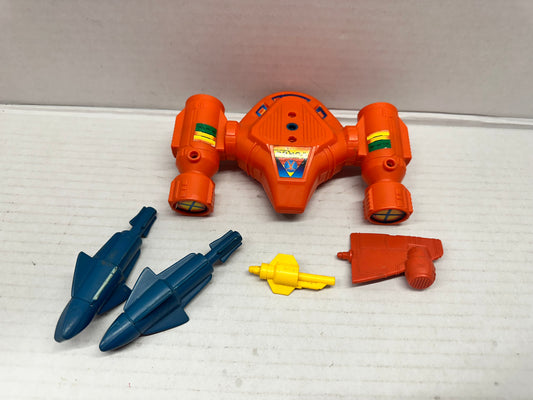 Centurions Max Ray's "TIDAL BLAST" Incomplete Parts Lot Kenner 1986 Vintage