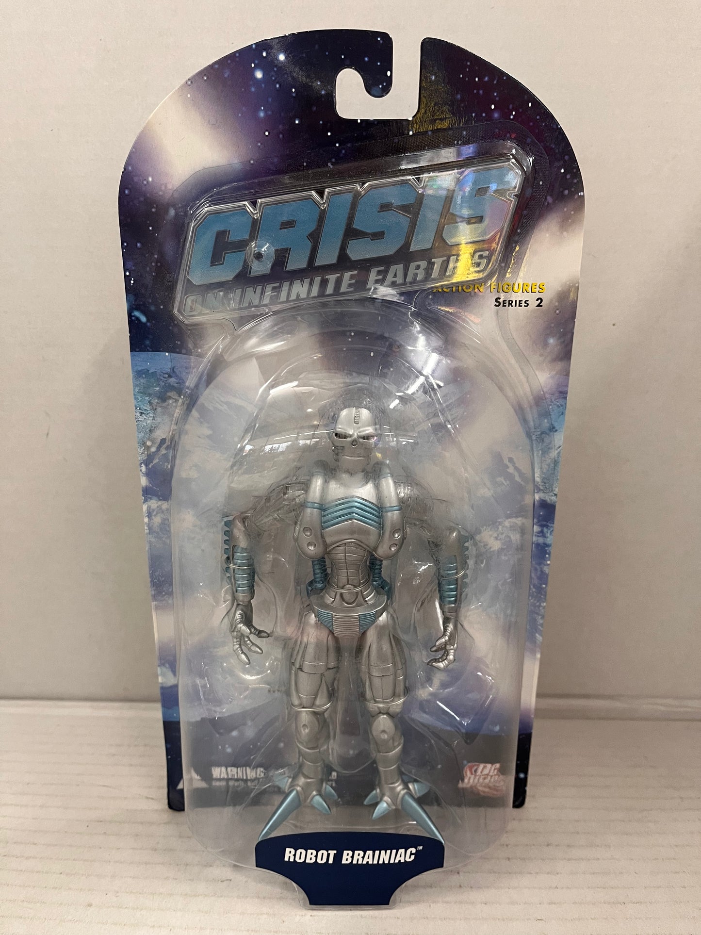 Crisis on Infinite Earths Robot Brainiac DC Direct Series 2 Action Figure