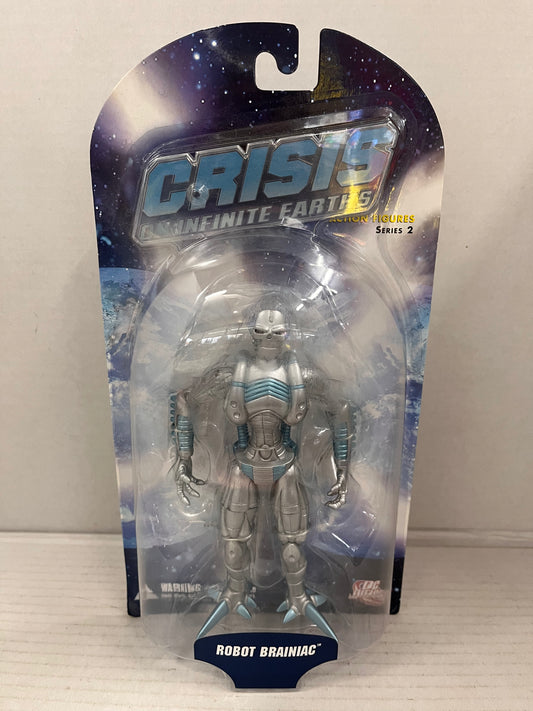 Crisis on Infinite Earths Robot Brainiac DC Direct Series 2 Action Figure