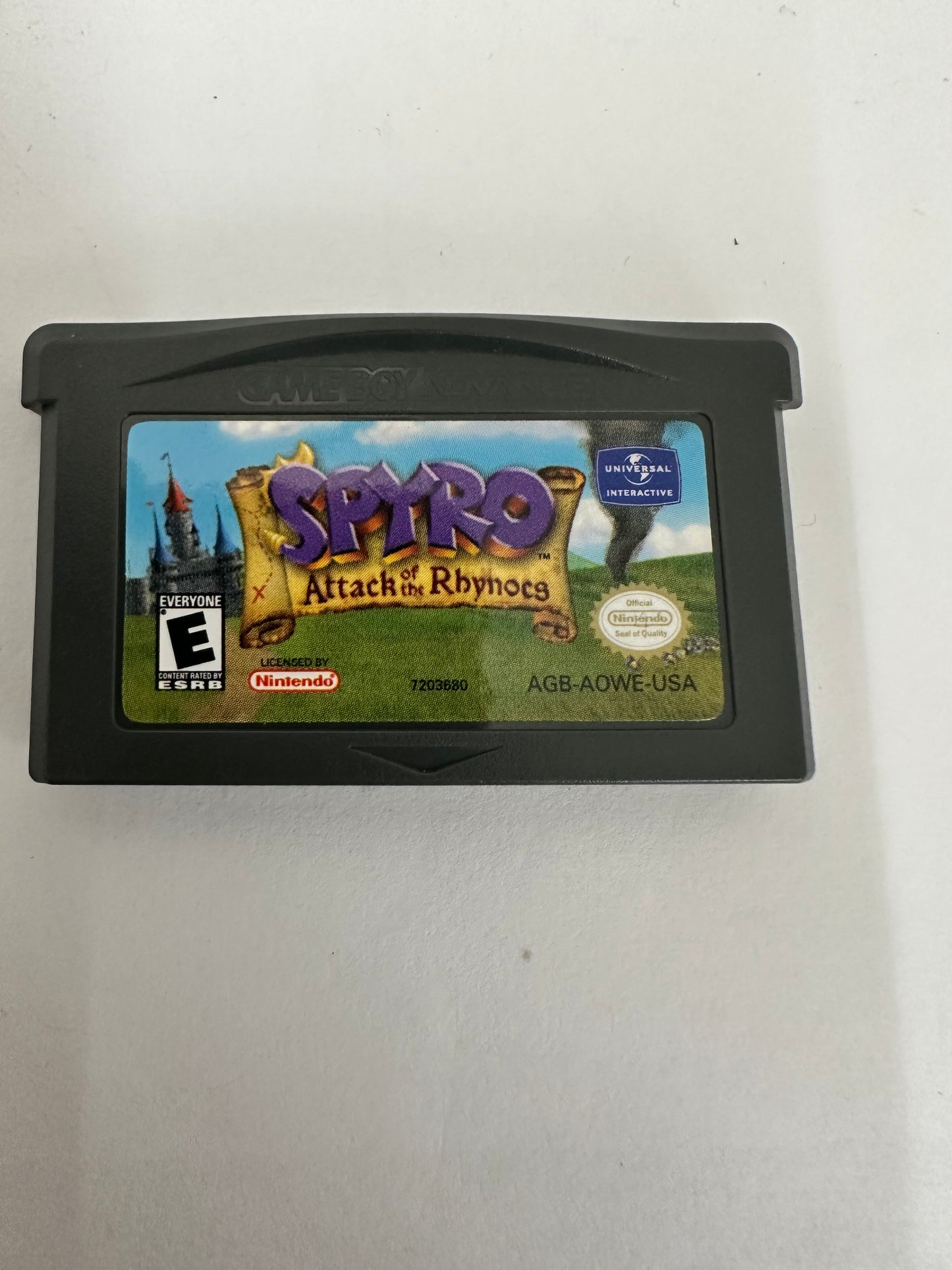 Spyro: Attack of the Rhynocs Game Boy Advance GBA 2003 Cartridge Only Tested