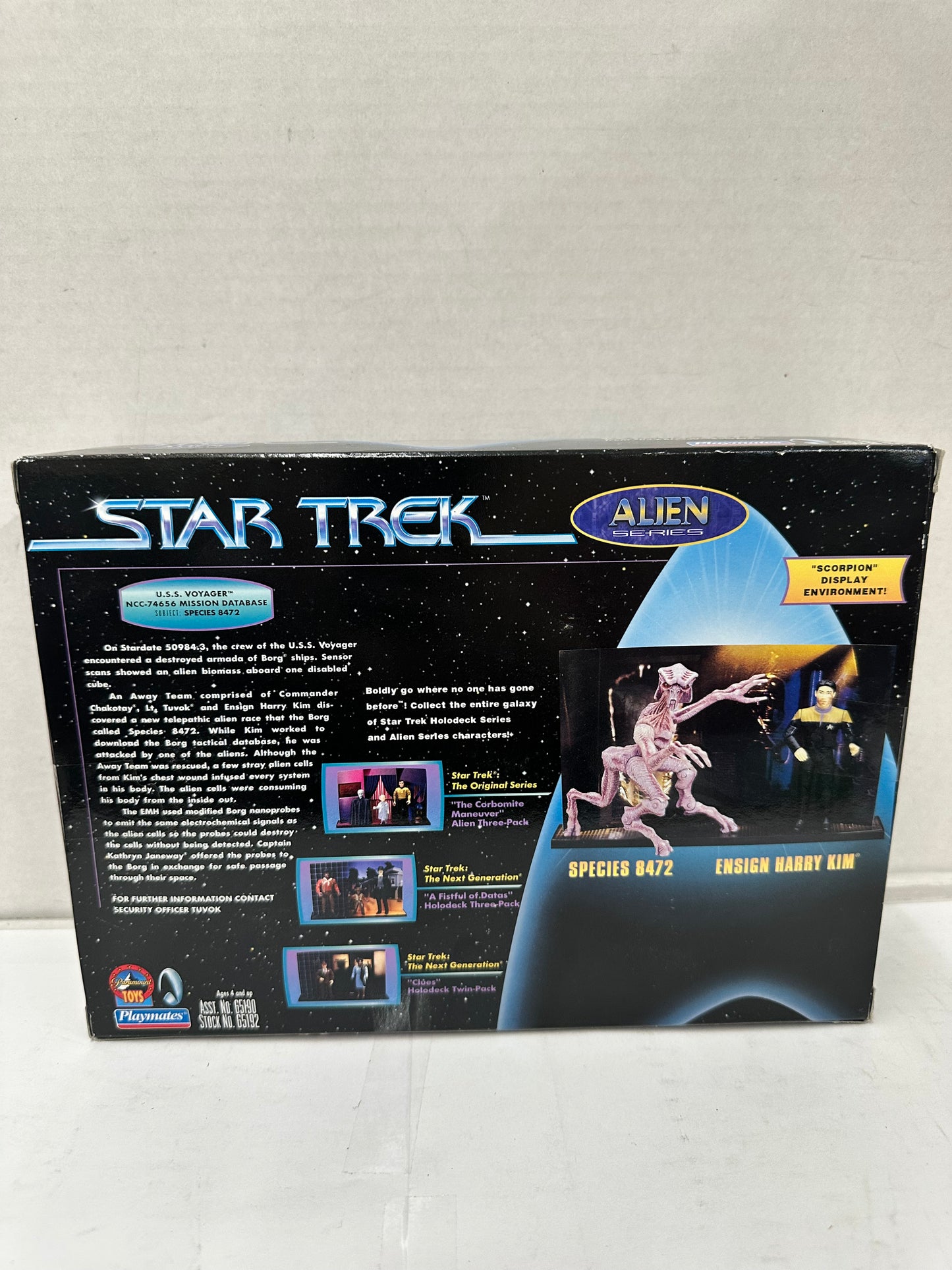 1998 Playmates Star Trek Alien Series Ensign Harry Kim Species 8472