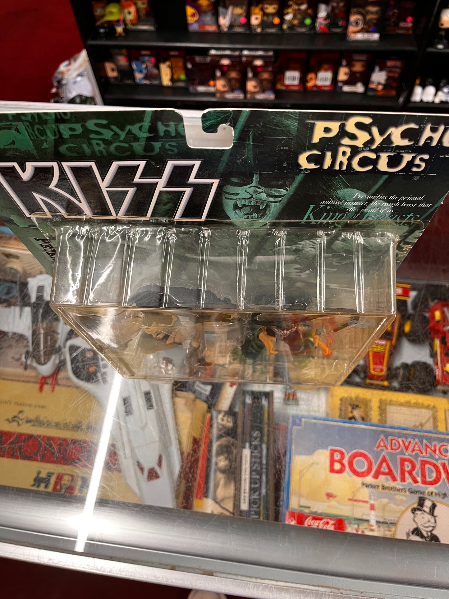 KISS Psycho Circus PETER CRISS w/the Animal Wrangler McFarlane 1998
