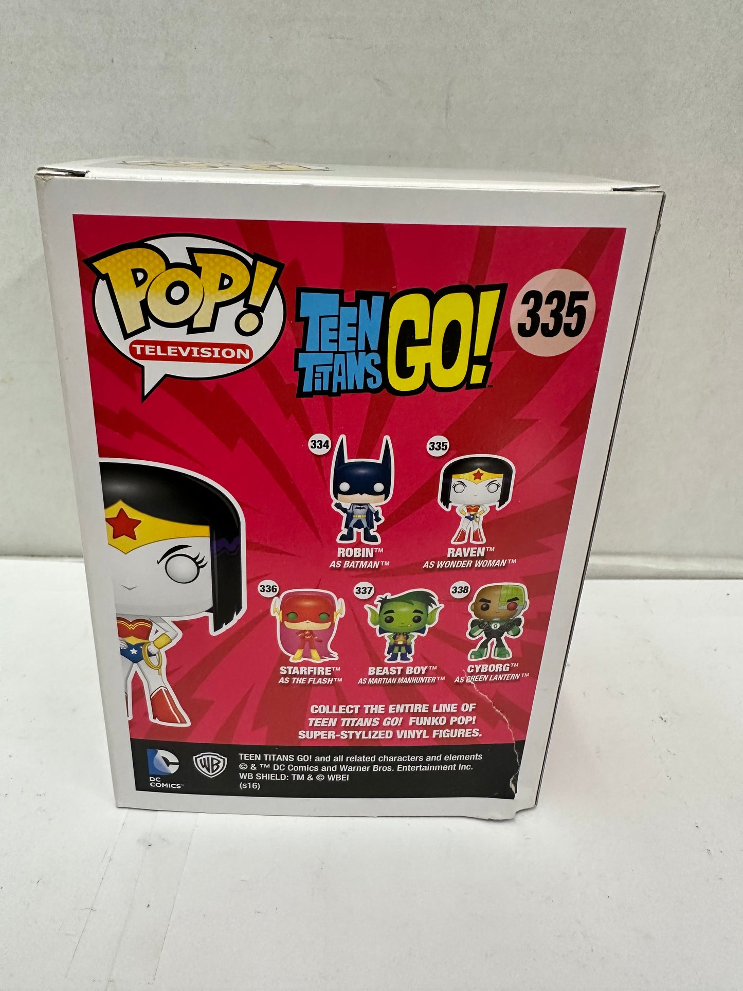 Funko Pop! Vinyl: DC Teen Titans Go! - Raven As Wonder Woman #335