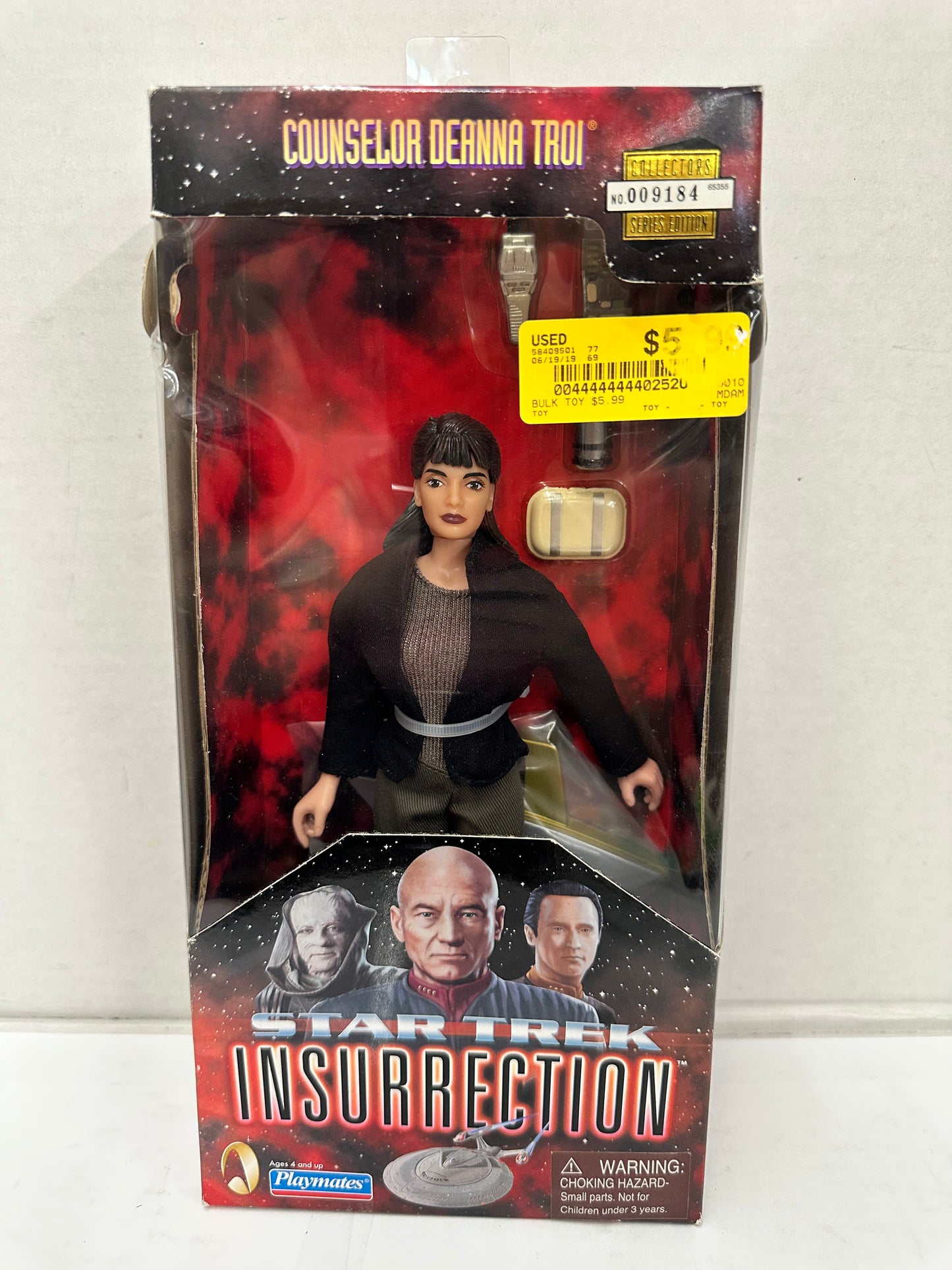 Star Trek Insurrection 9" Troi Action Figure Playmates