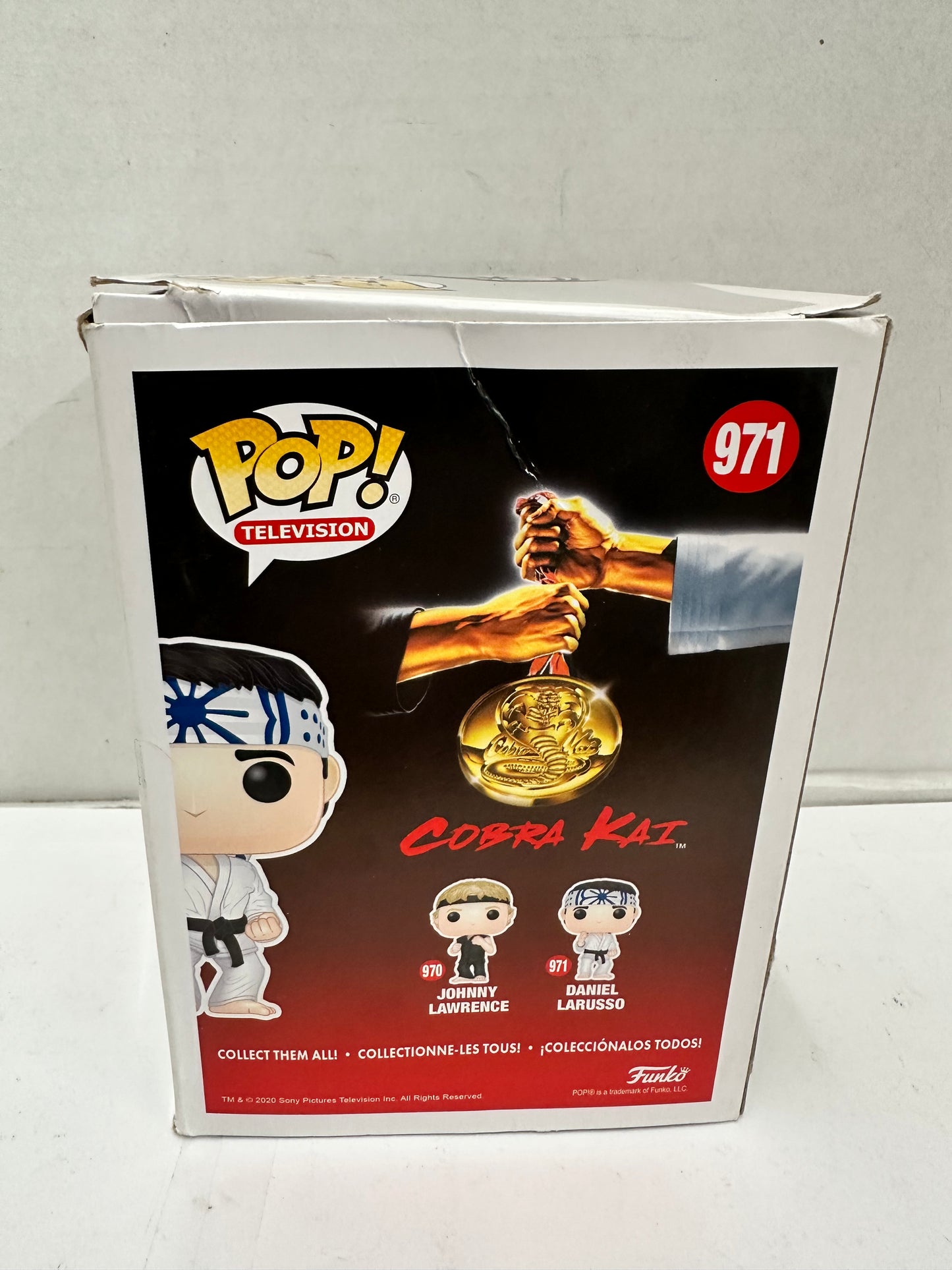Funko Pop! "DANIEL LARUSSO"  #971 Cobra Kai Vinyl Figure