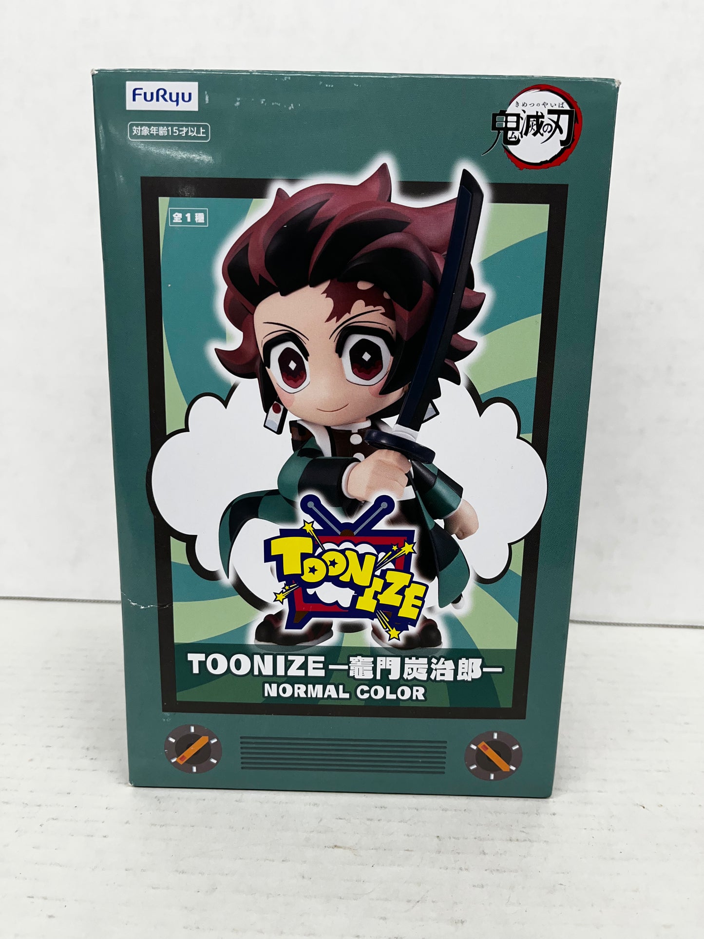 FuRyu Toonize Demon Slayer Tanjiro Kamado Figure Anime