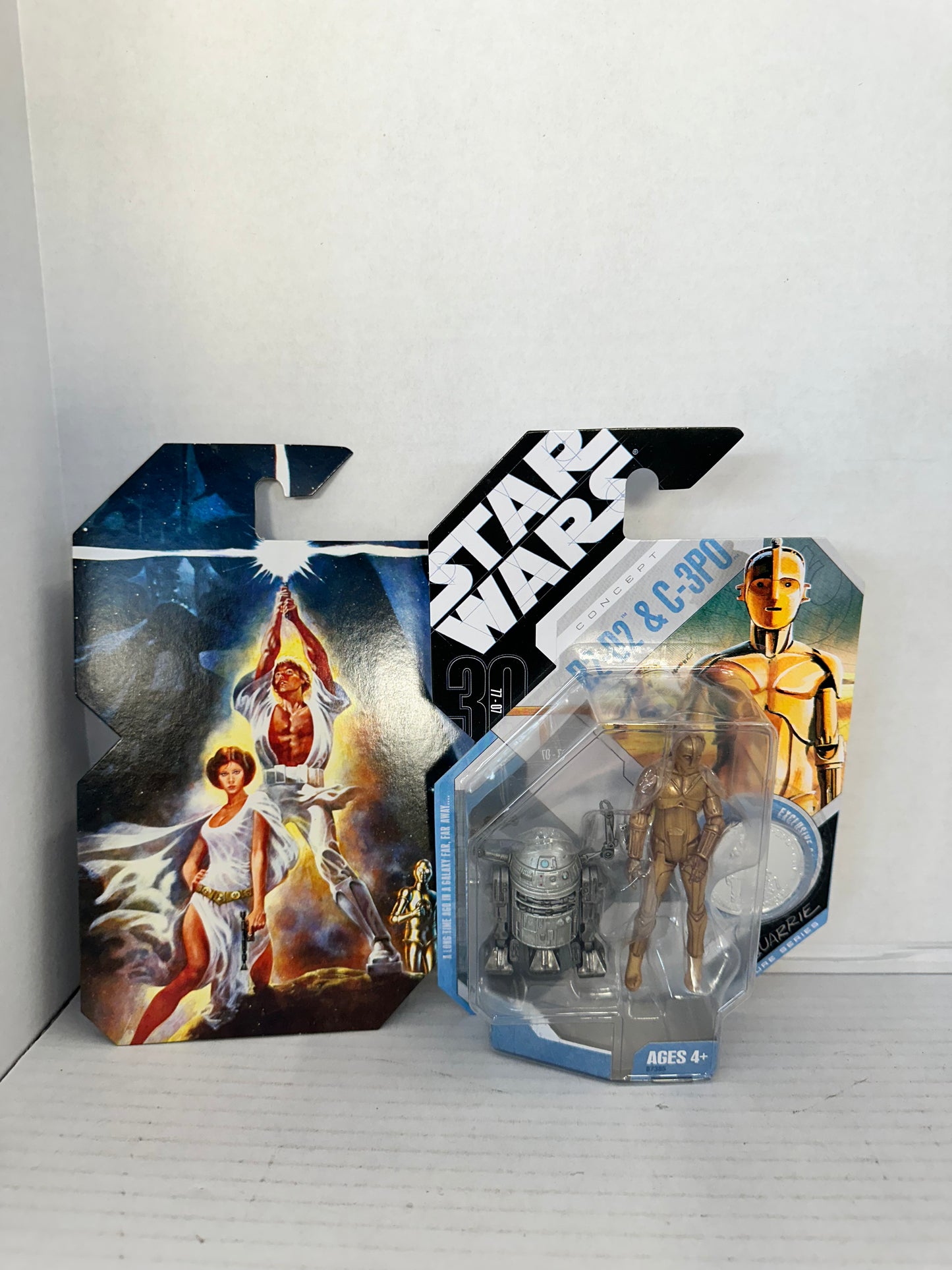 Star Wars Concept R2-D2 & C-3PO Celebration Exclusive Figures 2007