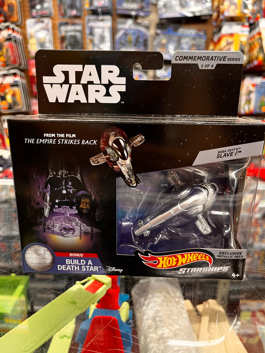 Hot Wheels Star Wars Commemorative Series Boba Fett's Slave 1 Starship