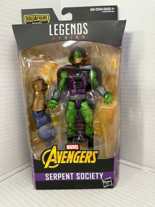 Marvel Legends Serpent Society Avengers BAF Thanos