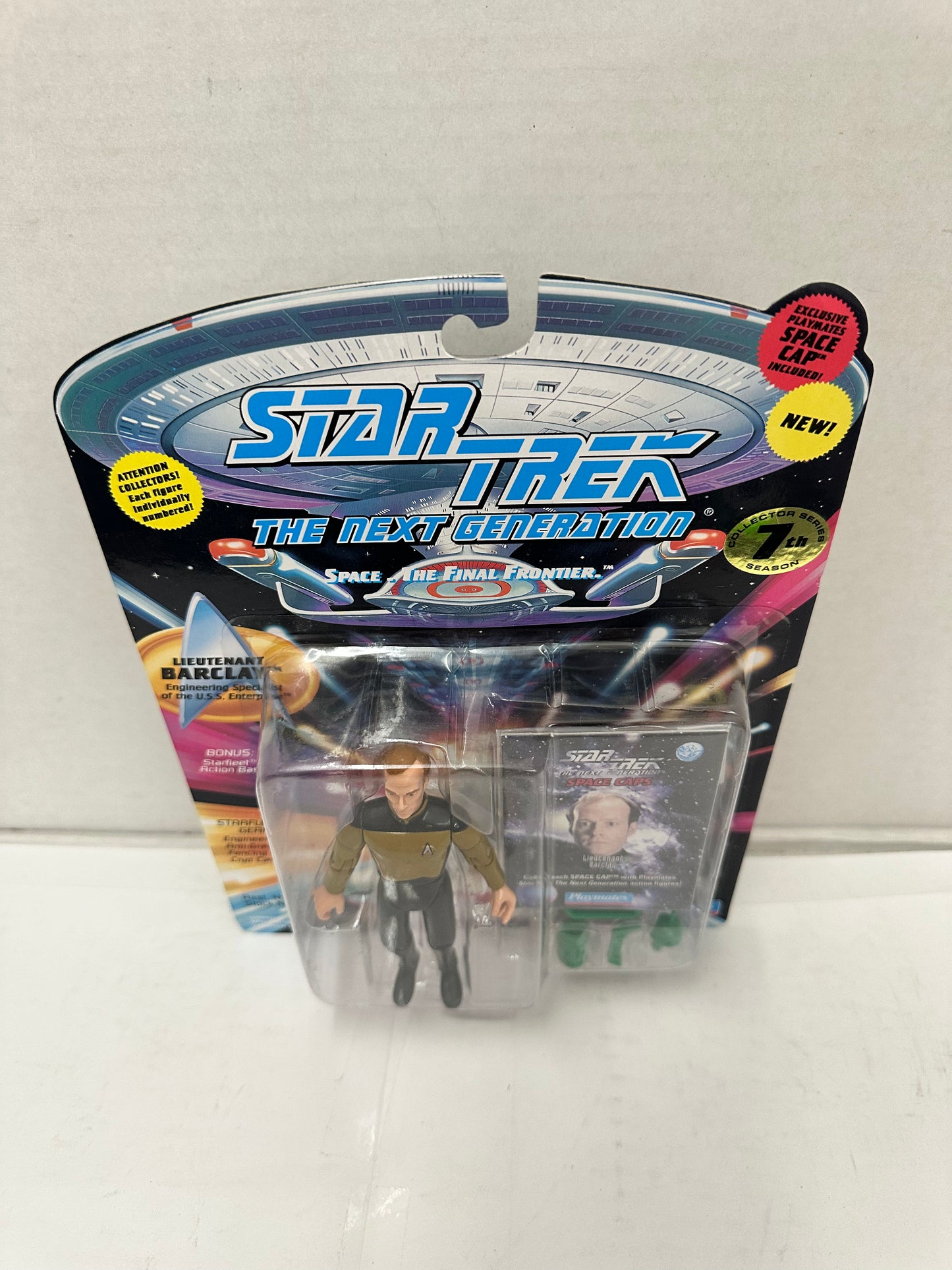 Star Trek The Next Generation Lieutenant Barclay Action Figure 1993 Playmates