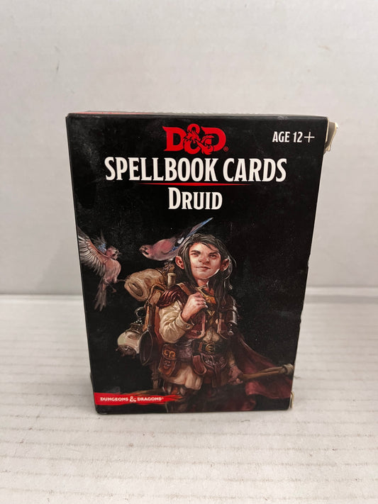 Dungeons & Dragons Spell Book Cards Druid 131 Cards Laminated
