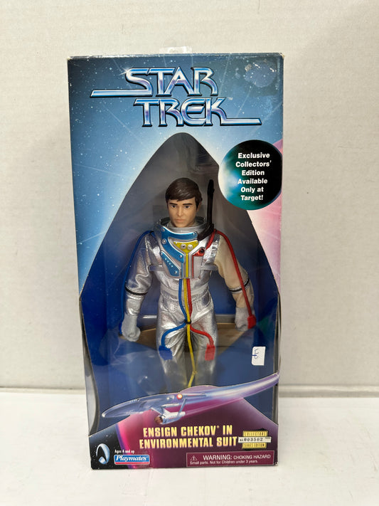 Star Trek Ensign Chekov Environmental Suit 9" Action Figure 1998 Playmates NEW!