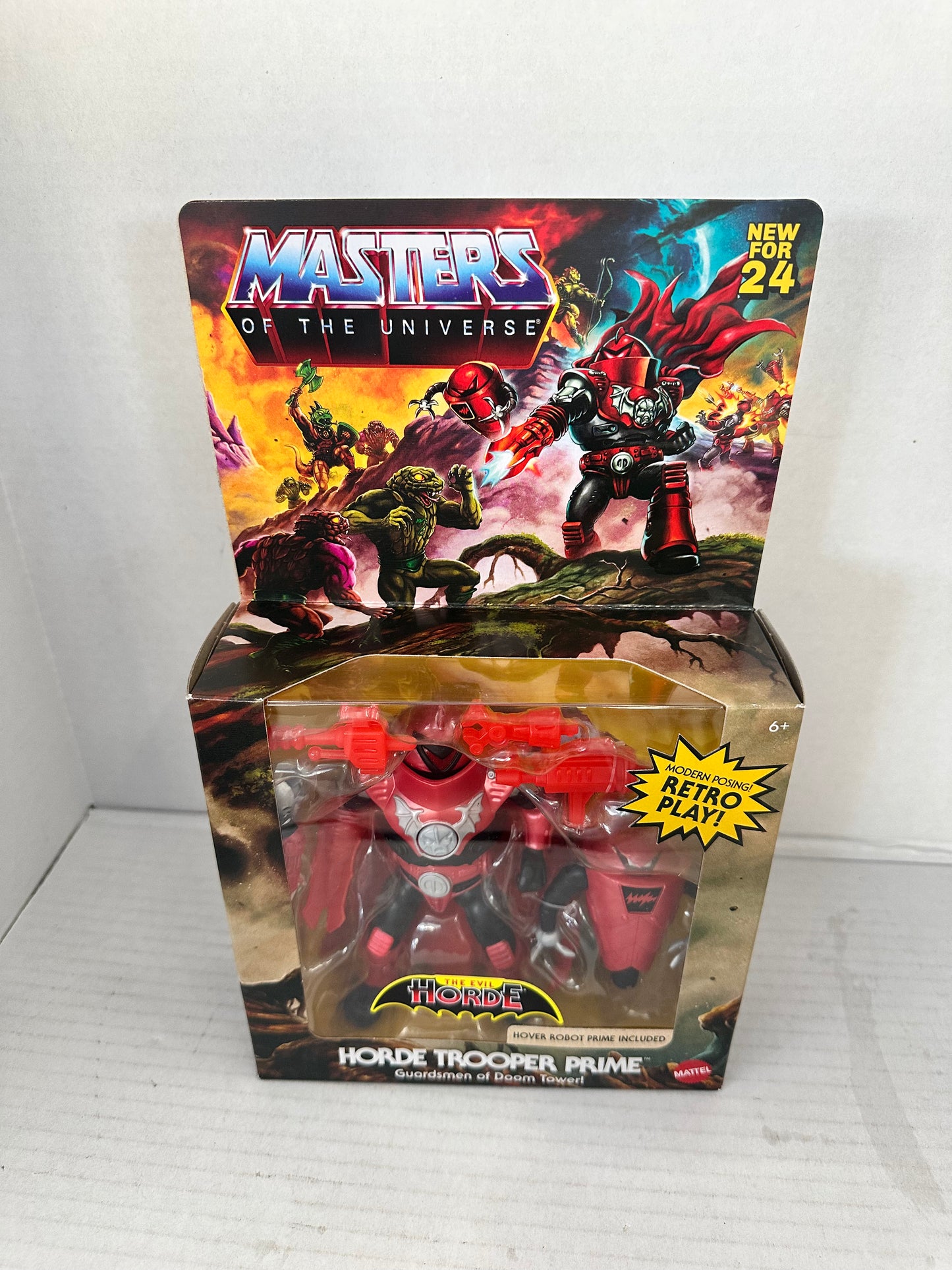 MOTU Origins Horde Trooper Prime w/ Hover Robot – Masters of the Universe