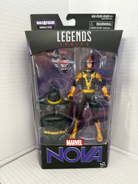 2016 Hasbro Marvel Legends Titus Series Nova 6" Figure