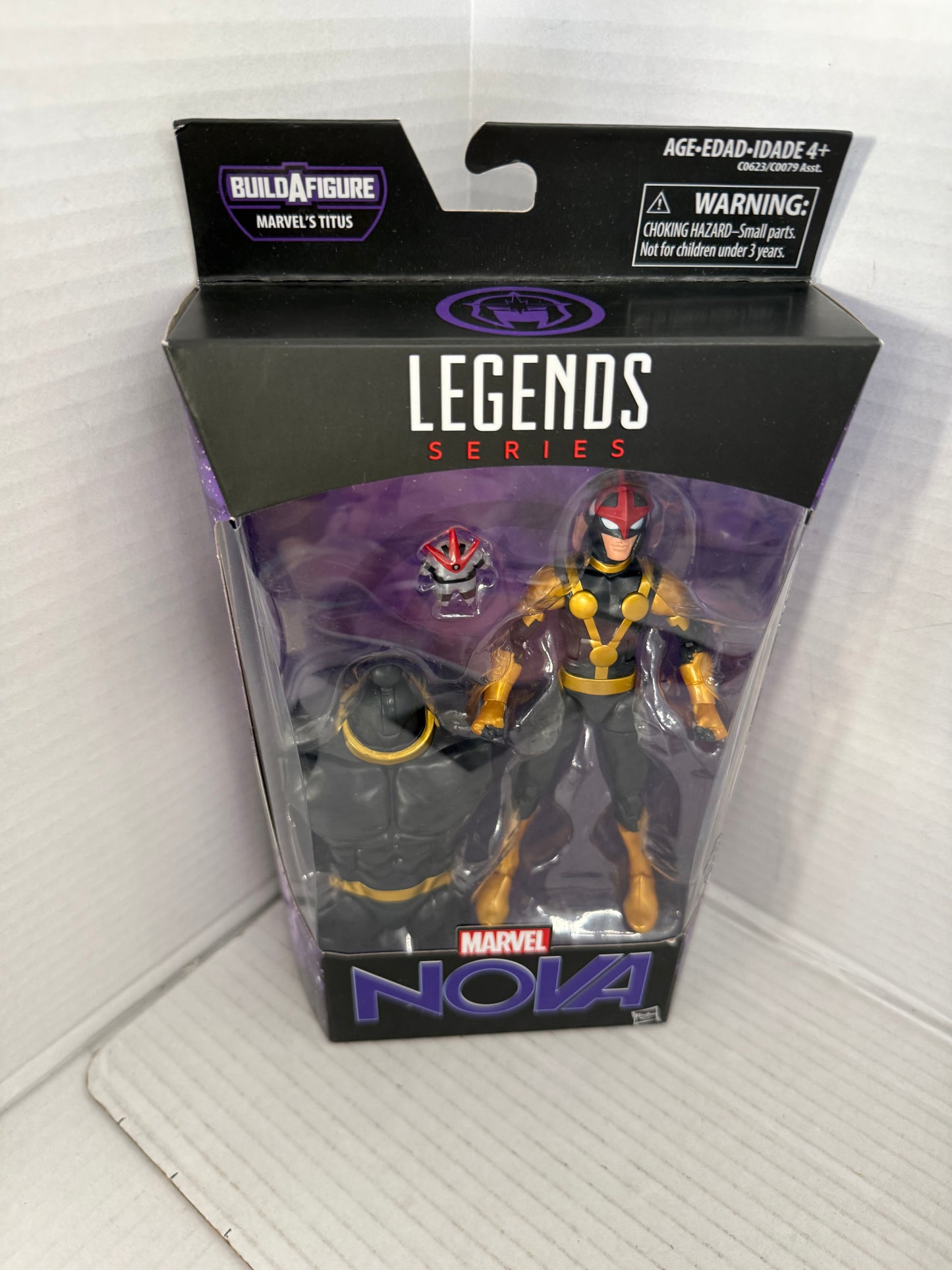 2016 Hasbro Marvel Legends Titus Series Nova 6" Figure