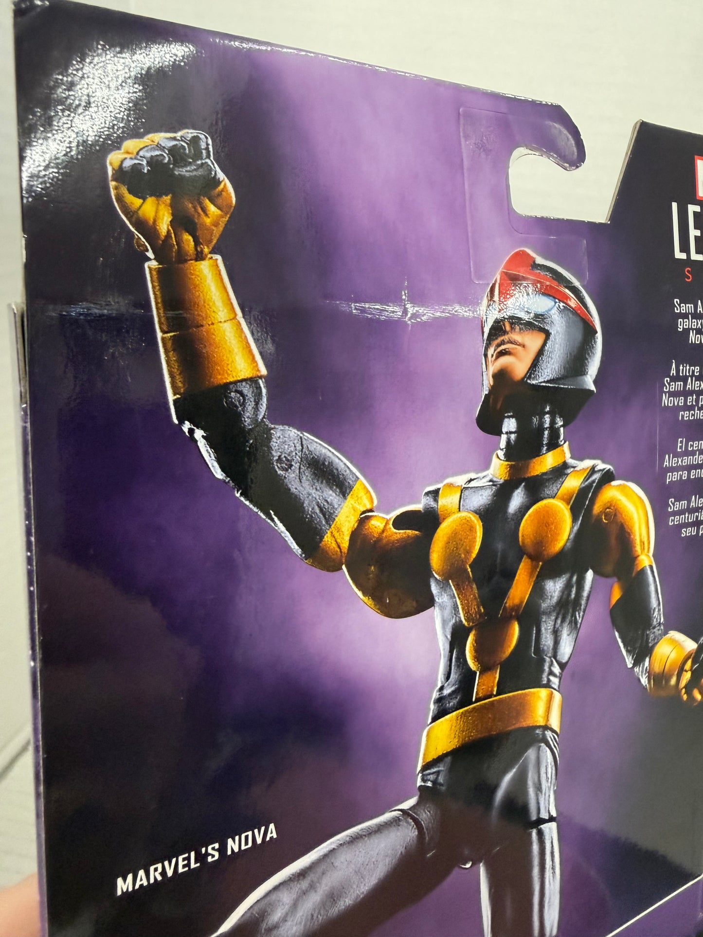 2016 Hasbro Marvel Legends Titus Series Nova 6" Figure