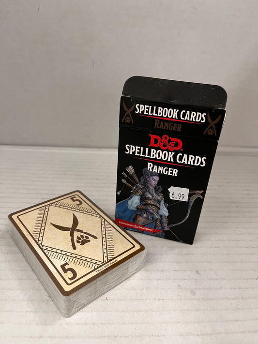 Dungeons and Dragons Spellbook Ranger Cards 46 Card Pack 2017 Version 3