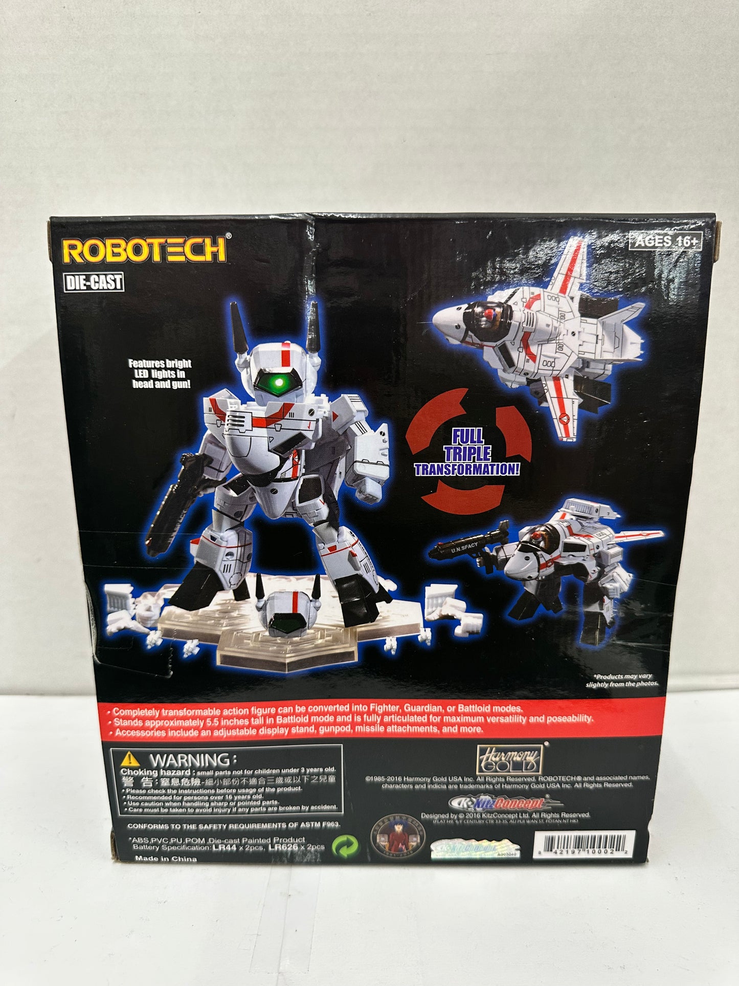 KitzConcept Robotech Super Deformed VF-1J Open Box
