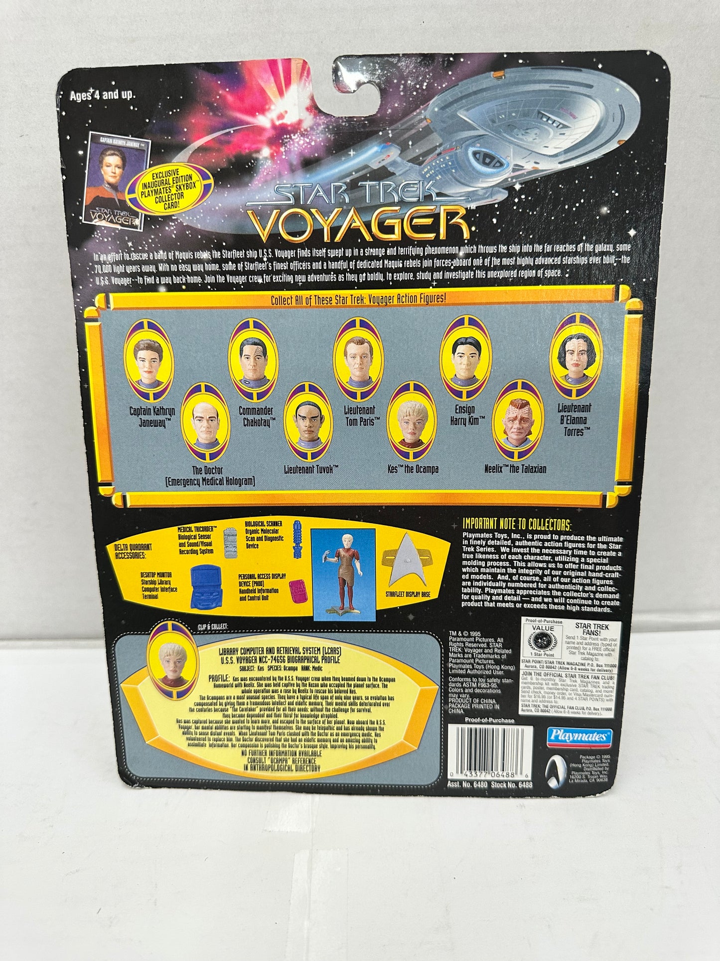 Star Trek Voyager Kes The Ocampa Action Figure Playmates 1995