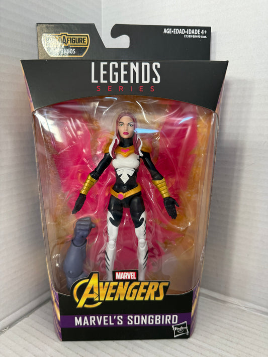 Marvel Legends Series Avengers Infinity War Songbird Action Figure BAF Thanos