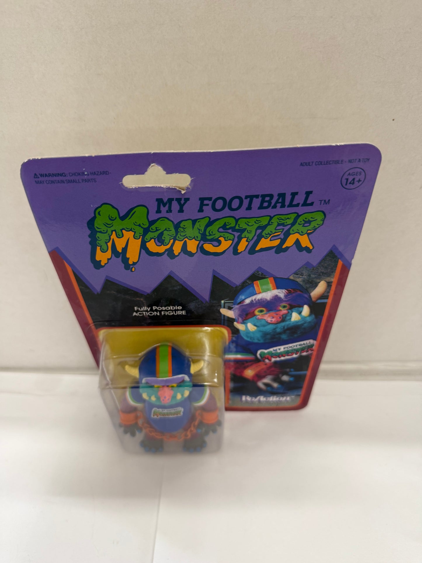 My Pet Monster Football Monster Reaction Super7 Action Figure