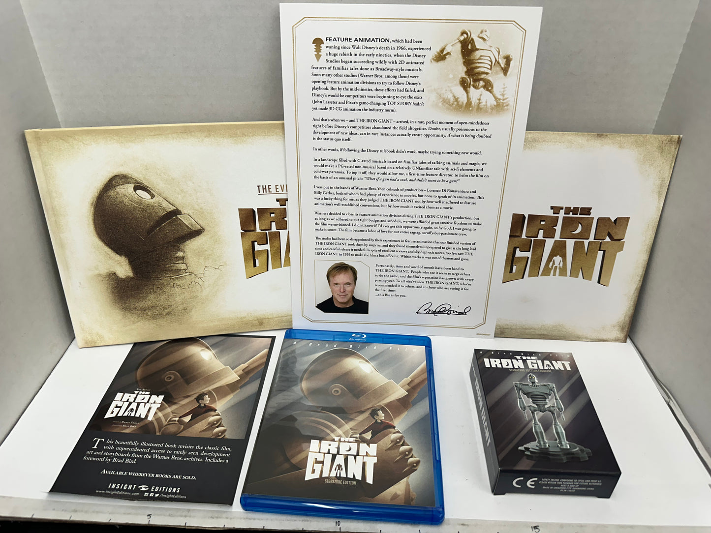 THE IRON GIANT Ultimate Limited Signature Collector's Edition Blu-Ray