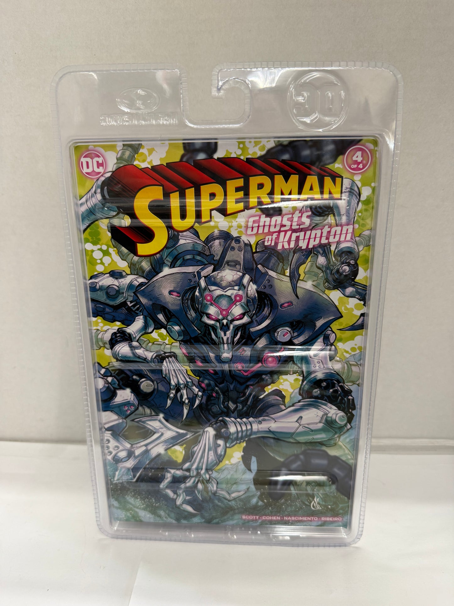 MCFARLANE TOYS DC DIRECT BRAINIAC FIGURE PAGE PUNCHERS