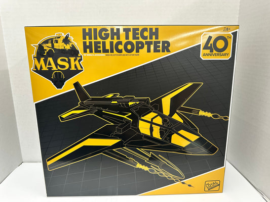M.A.S.K High Tech Helicopter The Loyal Subjects MASK 40th Anniversary Black Gold
