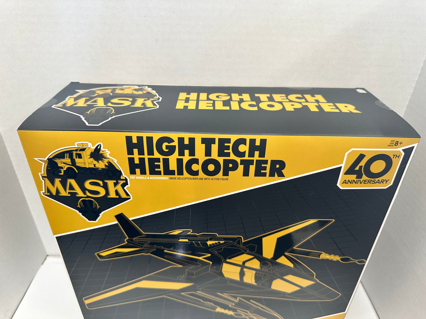 M.A.S.K High Tech Helicopter The Loyal Subjects MASK 40th Anniversary Black Gold