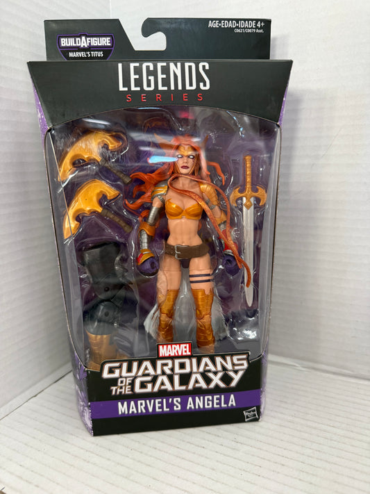 Marvel Legends ~ ANGELA ACTION FIGURE ~ Guardians of the Galaxy Vol. 2 Series 1