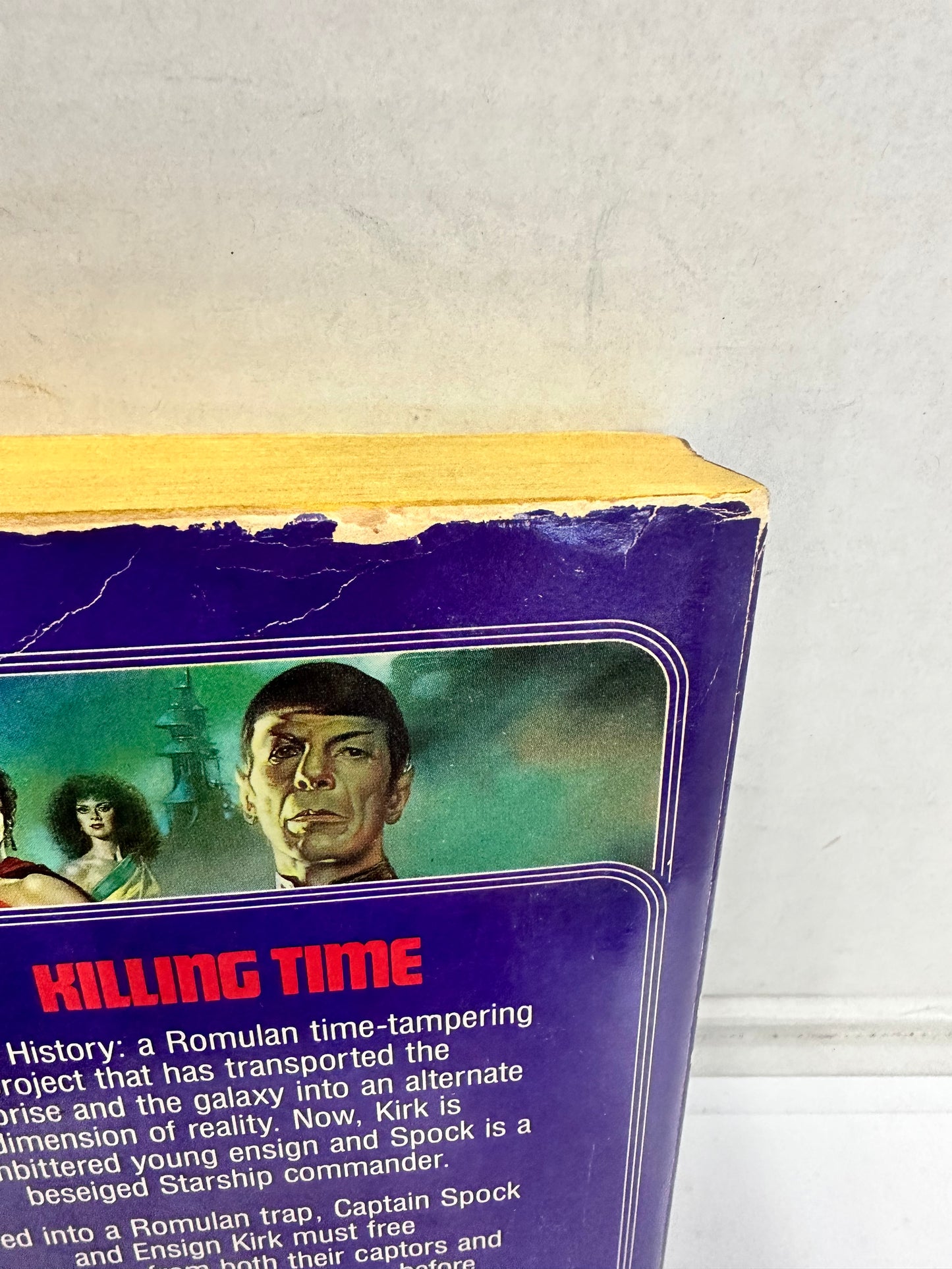 Star Trek: Killing Time - Della Van Hise 1985 1st Printing PB