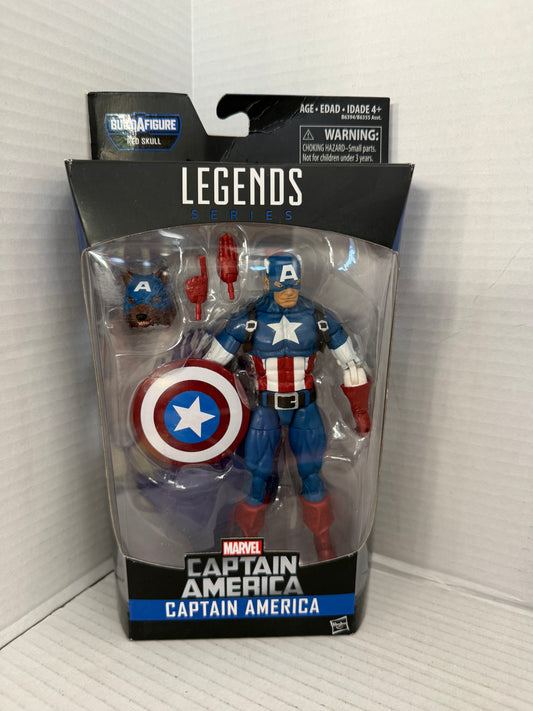 Marvel Legends Red Skull Wave Captain America Wolf Head