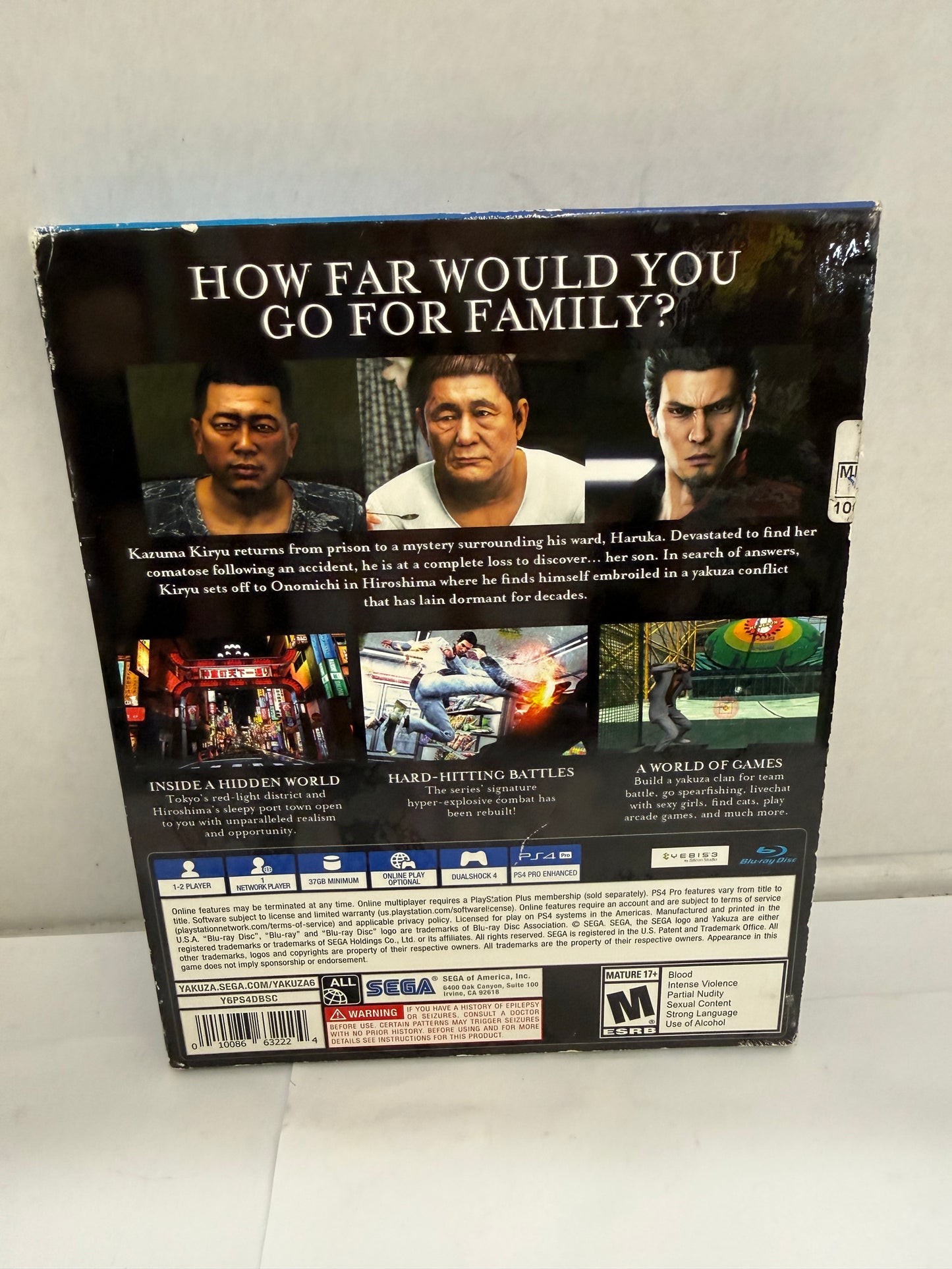 Yakuza 6 The Song Of Life Essence Of Art Edition (Playstation 4 PS4)