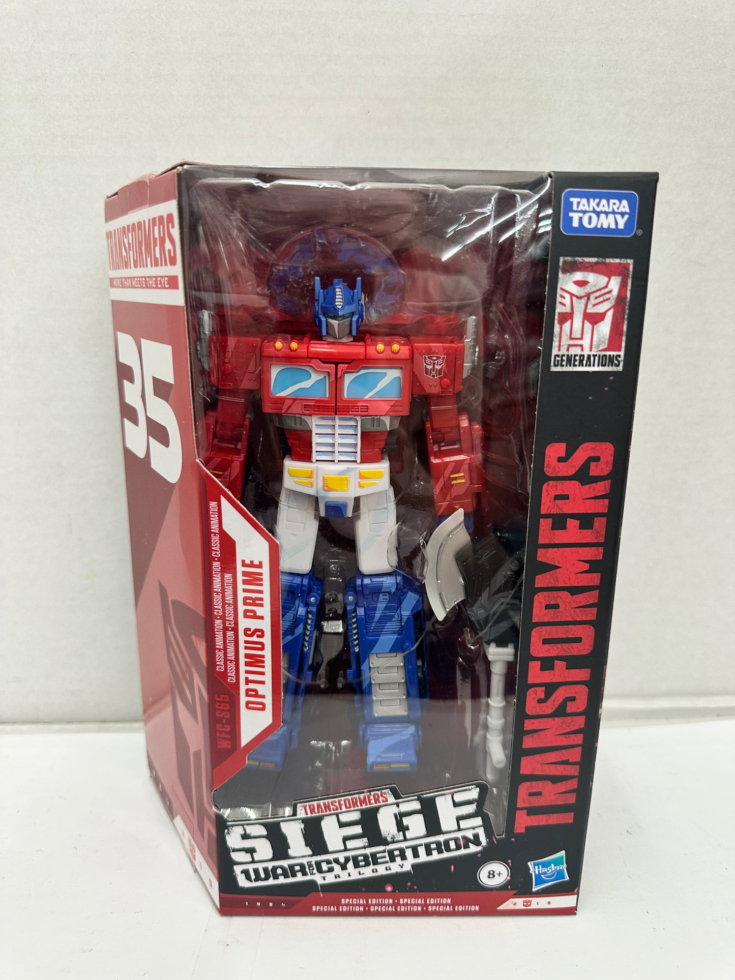 Transformers WFC - Siege Optimus Prime 35th Anniversary Special Edition