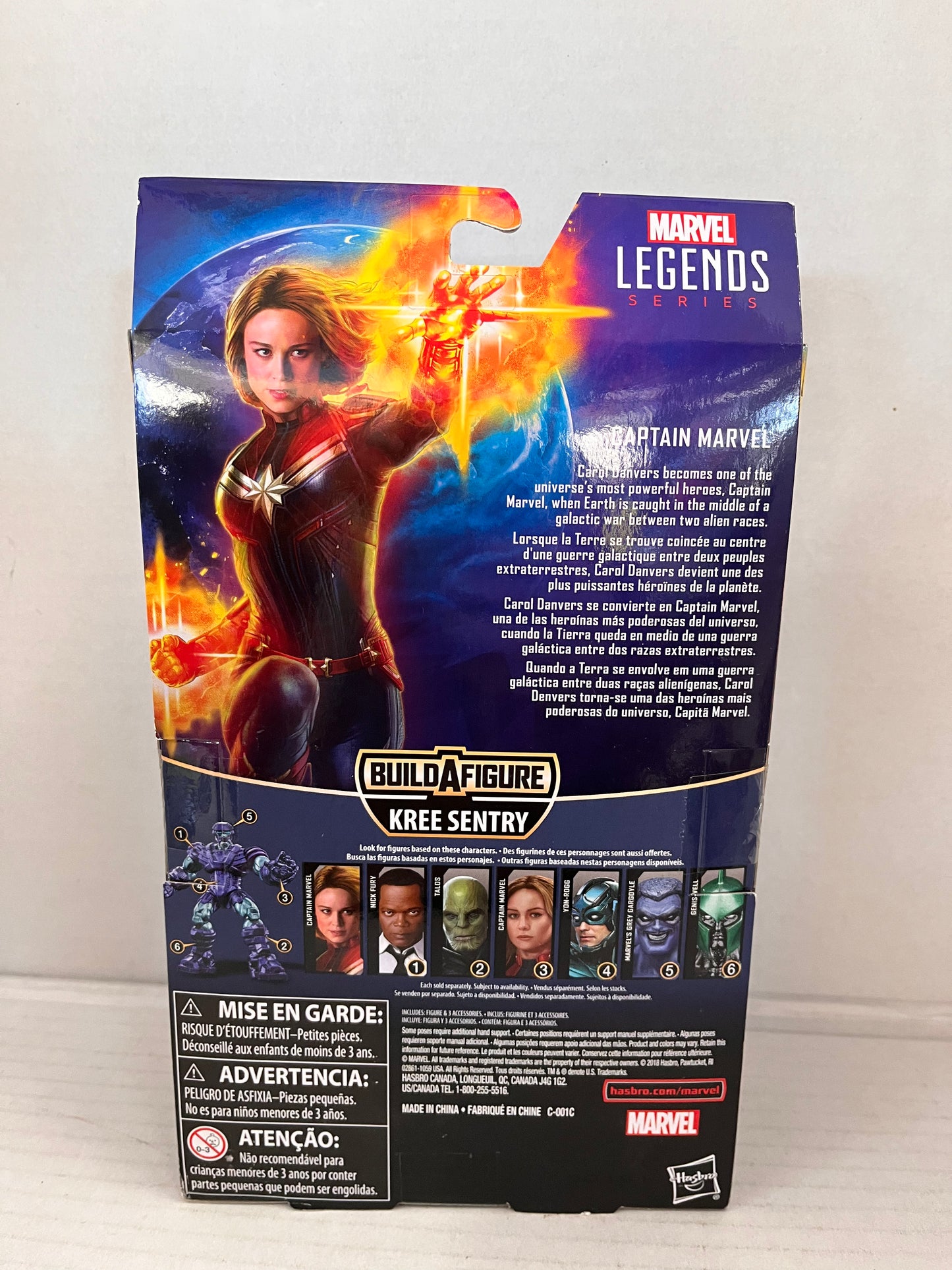 Marvel Legends Kree Series Captain Marvel Action Figure