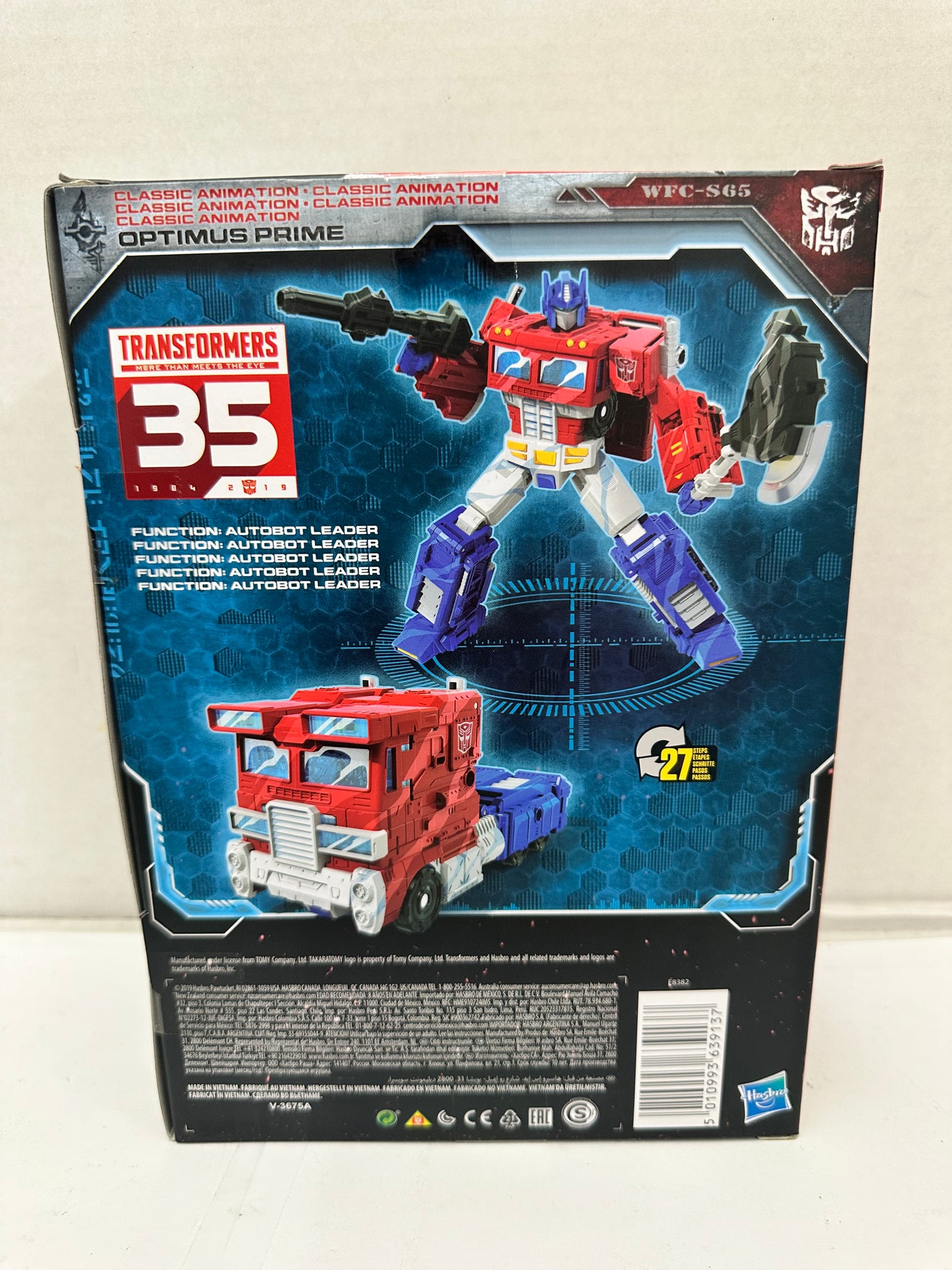 Transformers WFC - Siege Optimus Prime 35th Anniversary Special Edition