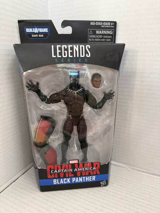 Marvel Legends Civil War Black Panther 6" Figure Giant Man BAF