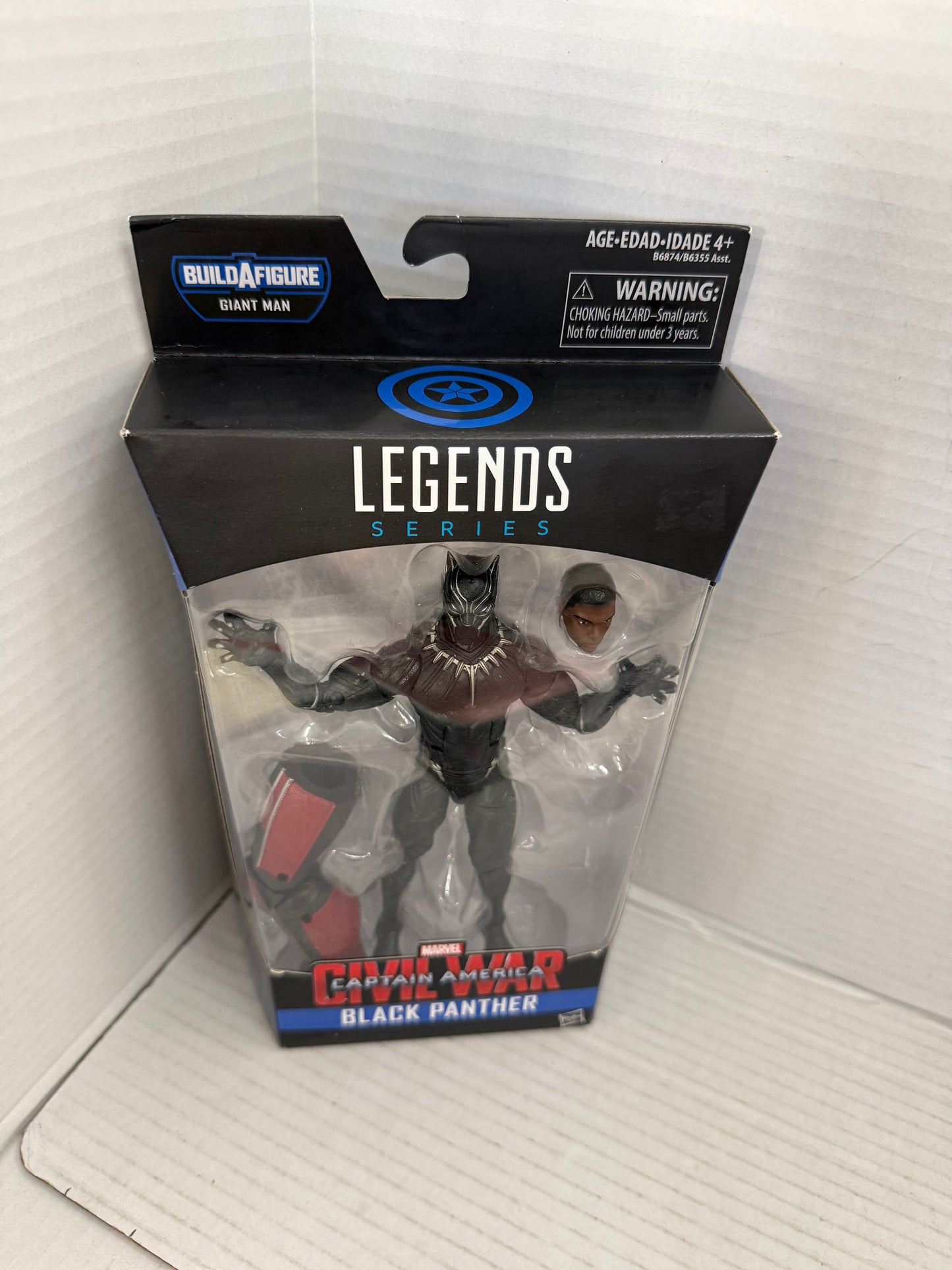 Marvel Legends Civil War Black Panther 6" Figure Giant Man BAF