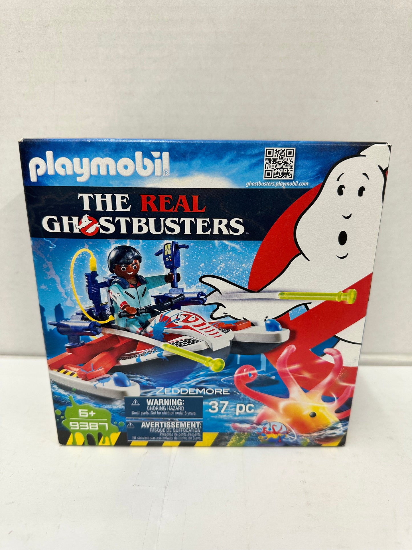 Playmobil The Real Ghostbusters Aqua Scooter Zeddemore Octopus