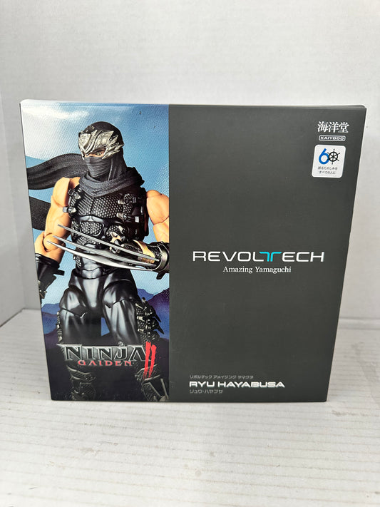 Amazing Yamaguchi Ryu Haysbusa Ninja Gaiden 2 Kaiyodo Revoltech Figure