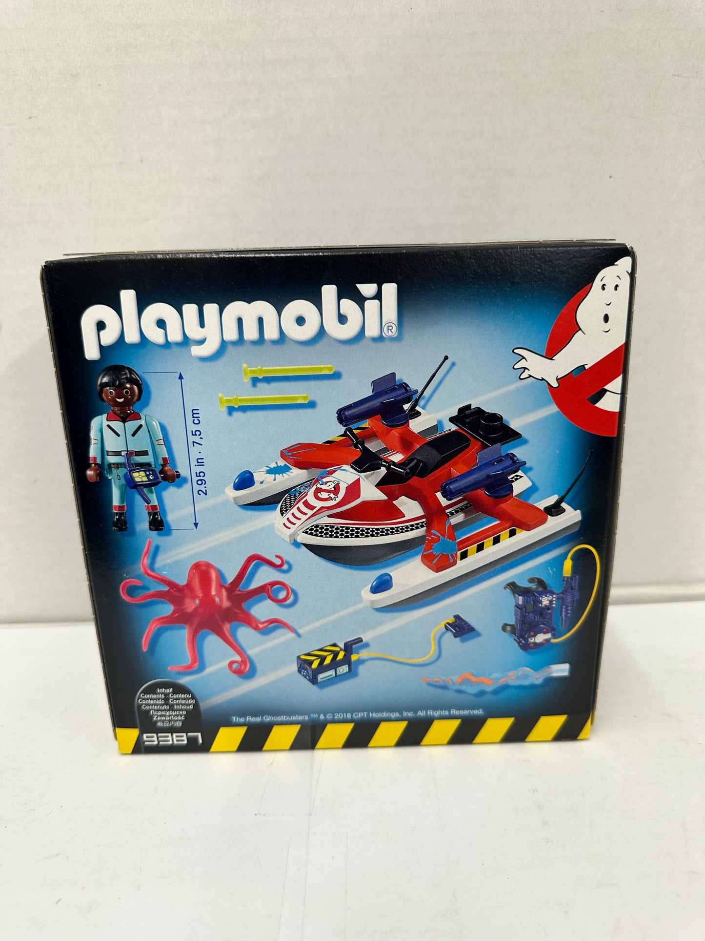 Playmobil The Real Ghostbusters Aqua Scooter Zeddemore Octopus