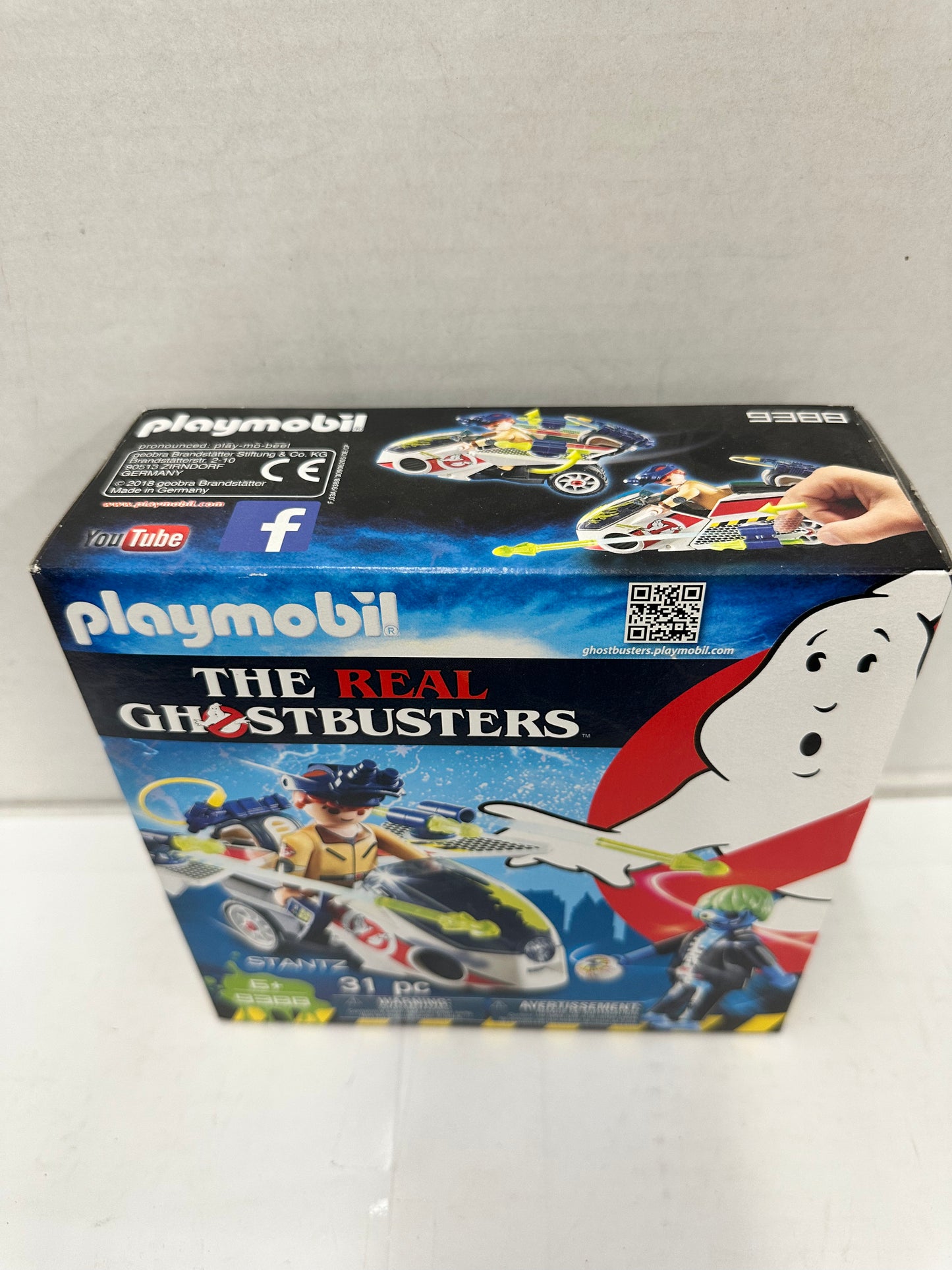 Playmobil The Real Ghostbusters 9388 Stantz Skybike 2018 New Sealed