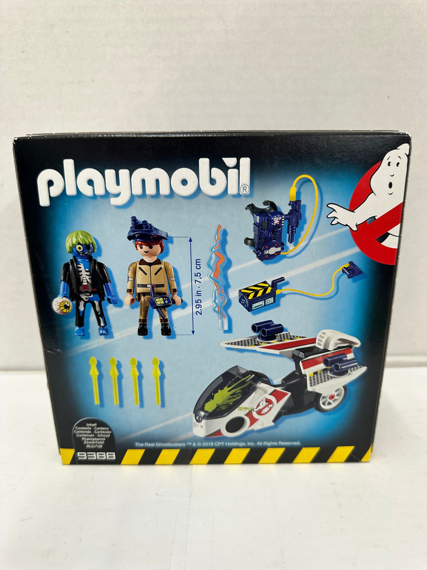 Playmobil The Real Ghostbusters 9388 Stantz Skybike 2018 New Sealed